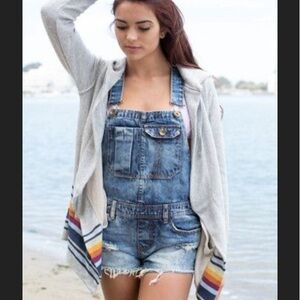 Billabong | Denim Overall Shorts
